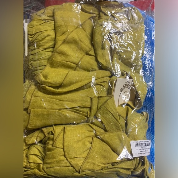 Gia Joyfolie Dress in Chartreuse Mustard - Picture 7 of 8